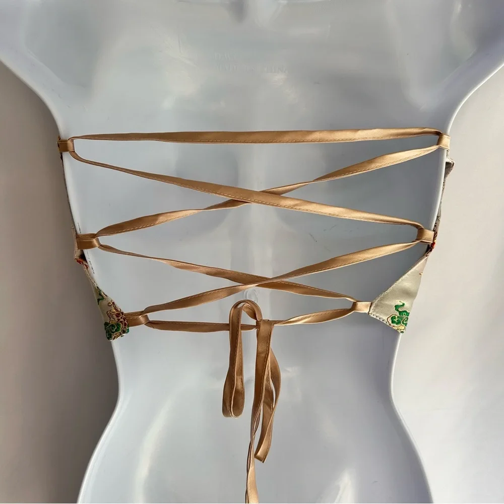 New 3 Cami Tops Romwe Forever 21 Small Medium Crop Top Y2K - Picture 4 of 8